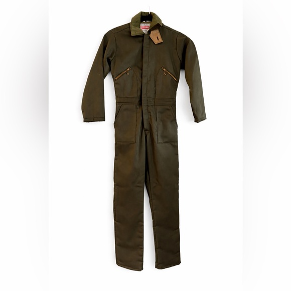 Walls Other - NWT! Vintage Walls Blizzard-Proof Insulated Green Coveralls Jumpsuit Child 12